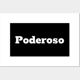 Poderoso (Powerful) - Spanish Word Posters and Art